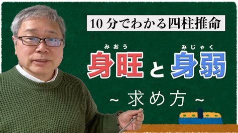 身旺 身弱|【四柱推命】自分の強さを知ることで生きやすくなる…